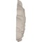 Ekena Millwork 15 5/8"W x 4"H x 3/4"P Floral Center Onlay ONL15X04X01FL - alternate 3
